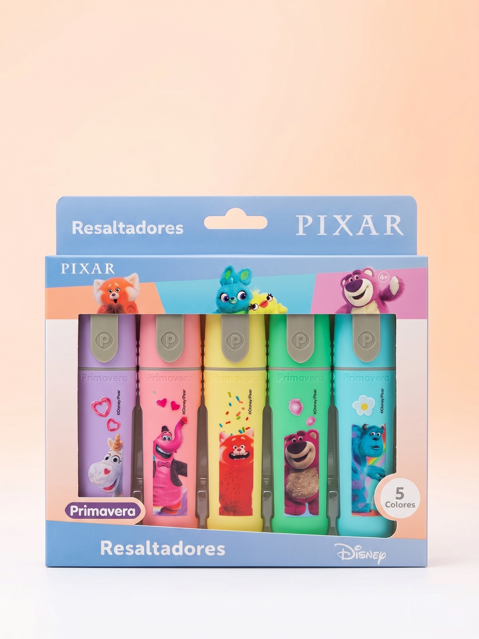 Resaltadores Pixar